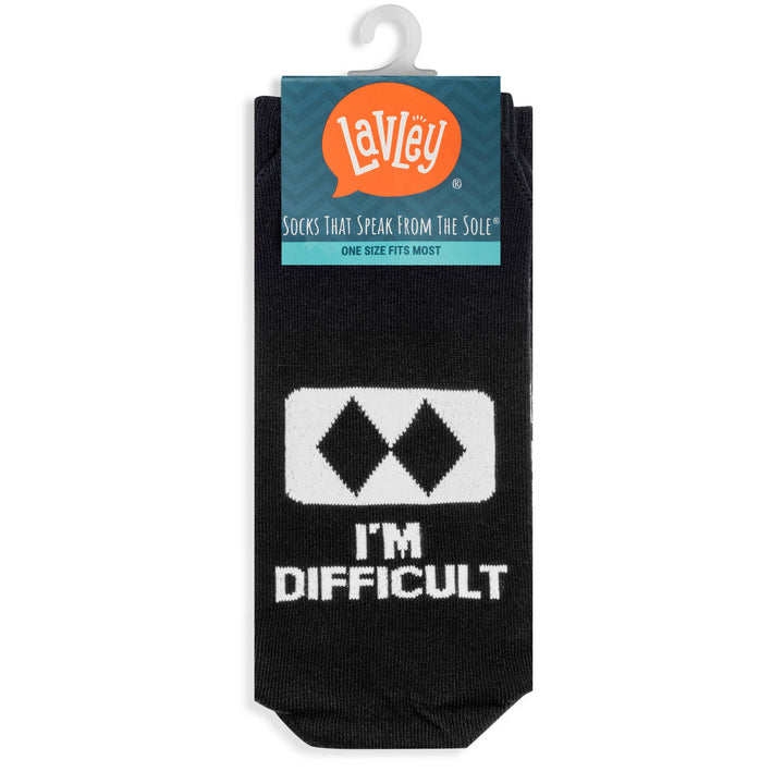 I'm Difficult Black Diamond Ski Socks