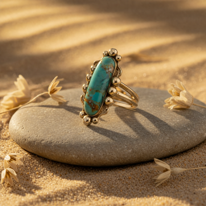 Ring-Plateau Turquoise