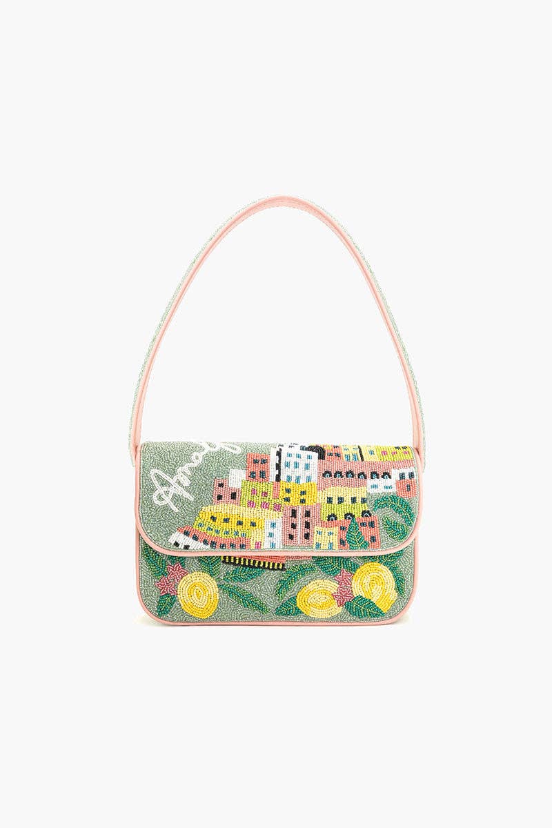 Shoulder Bag-Amalfi Dreams Beaded