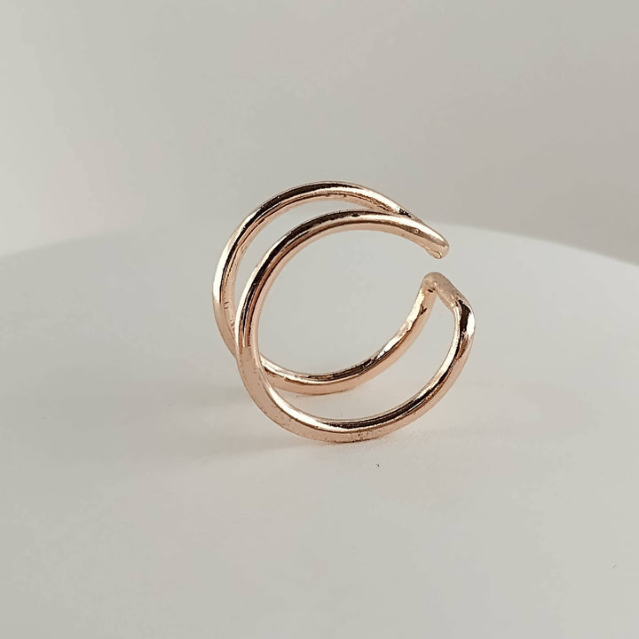 Double Band Ring: Silver