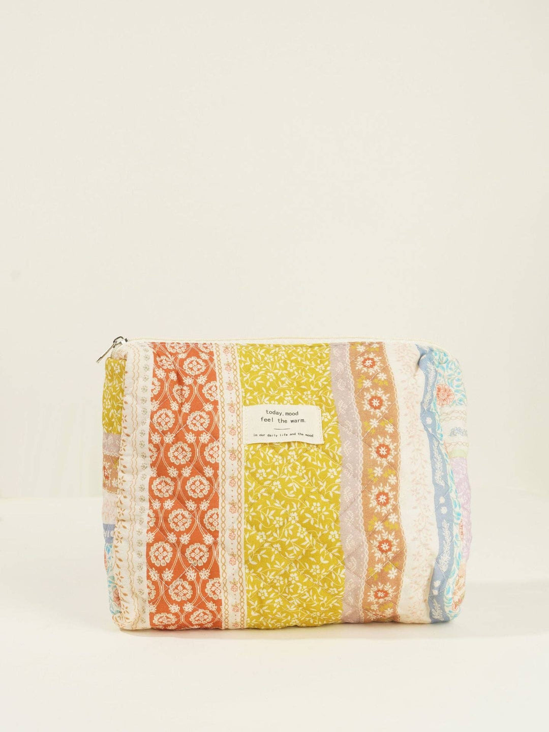 Butterfly Floral Print Puffer Make Up Bag DPB0106