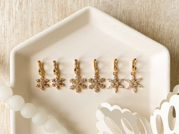 Earrings-Glacier Hoops