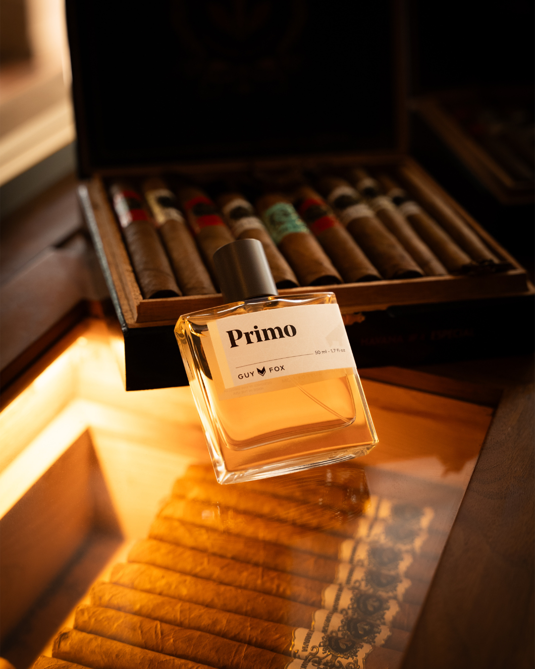 Primo - Men's Cologne - Santal, Cuban Cigar, Smoked Rum 1.7oz