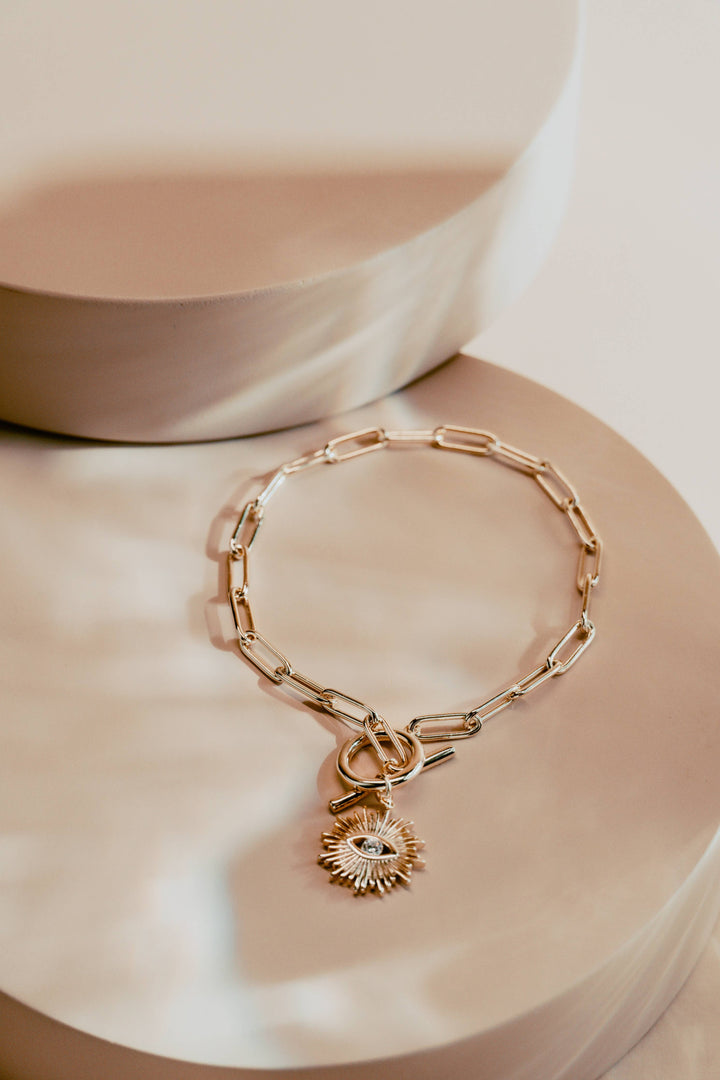 Golden Eye Bracelet