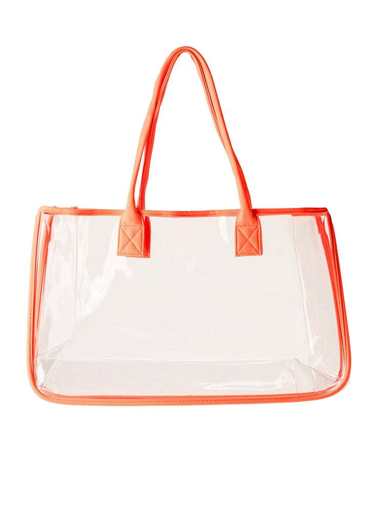 Jayne Oversized Transparent Tote