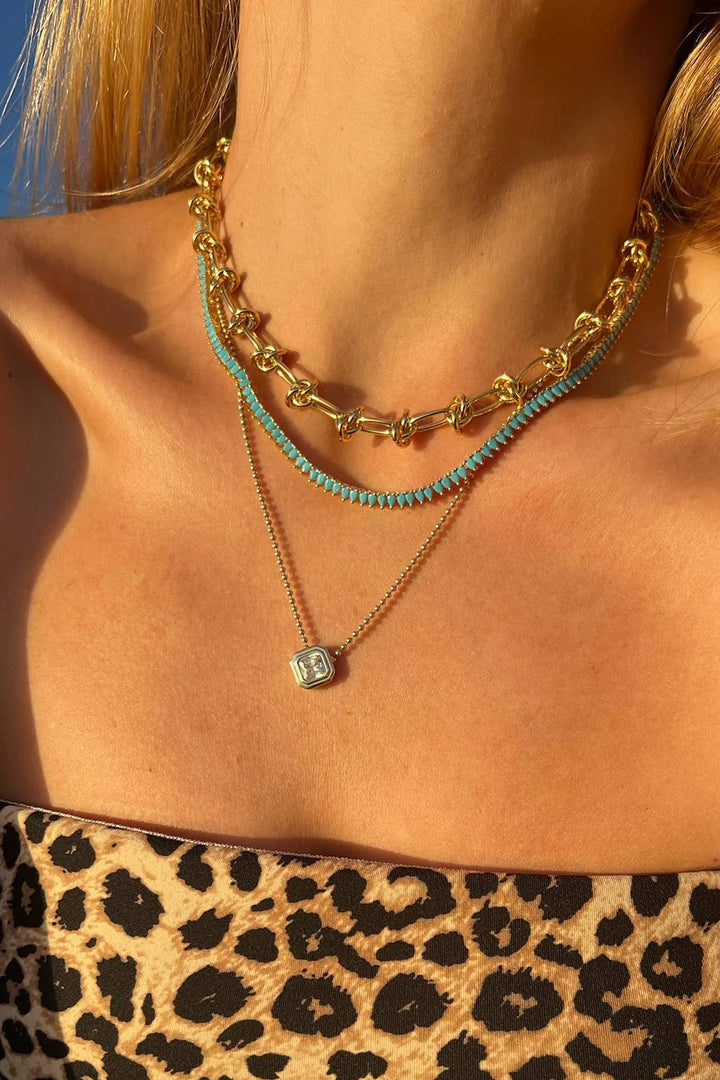 Necklace-Symphony Turquoise