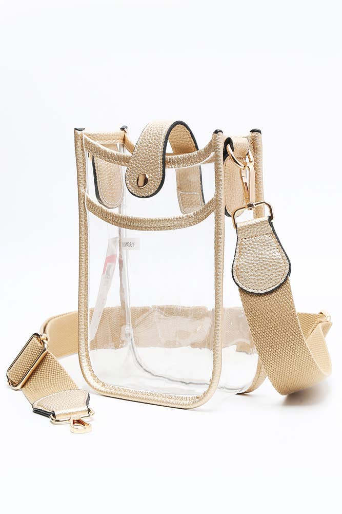 Clear Stadium Crossbody Mini Bag