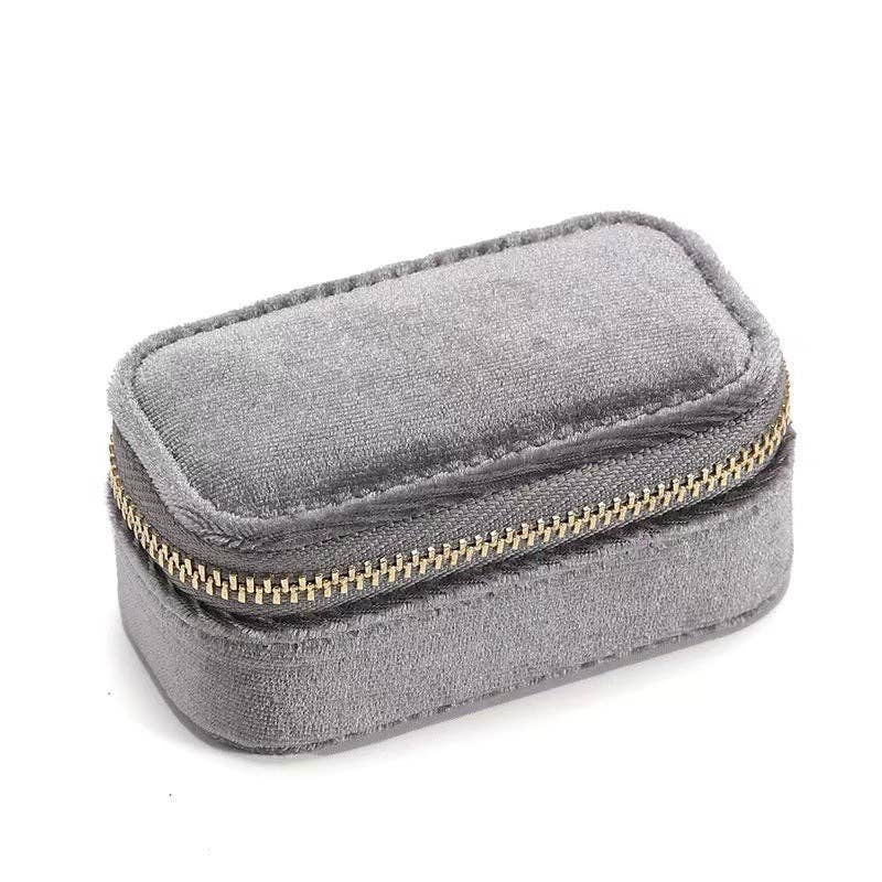 Soft Velvet Solid Color Jewelry Case DP25F864