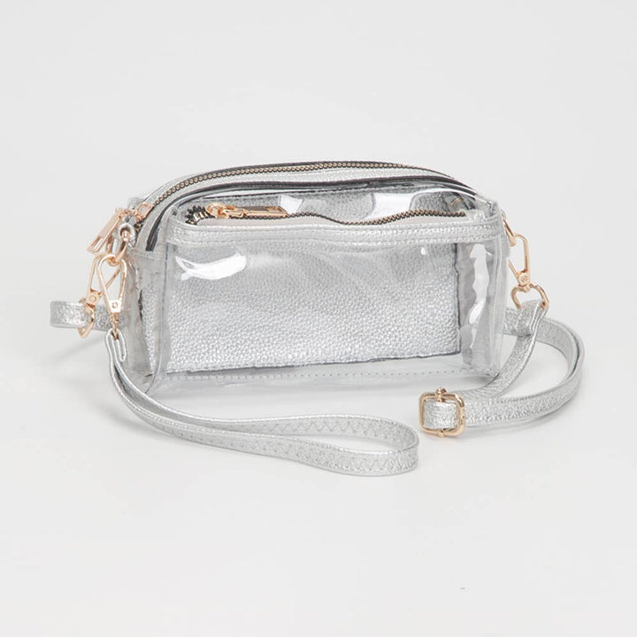 Small Crossbody Bag-Transparent