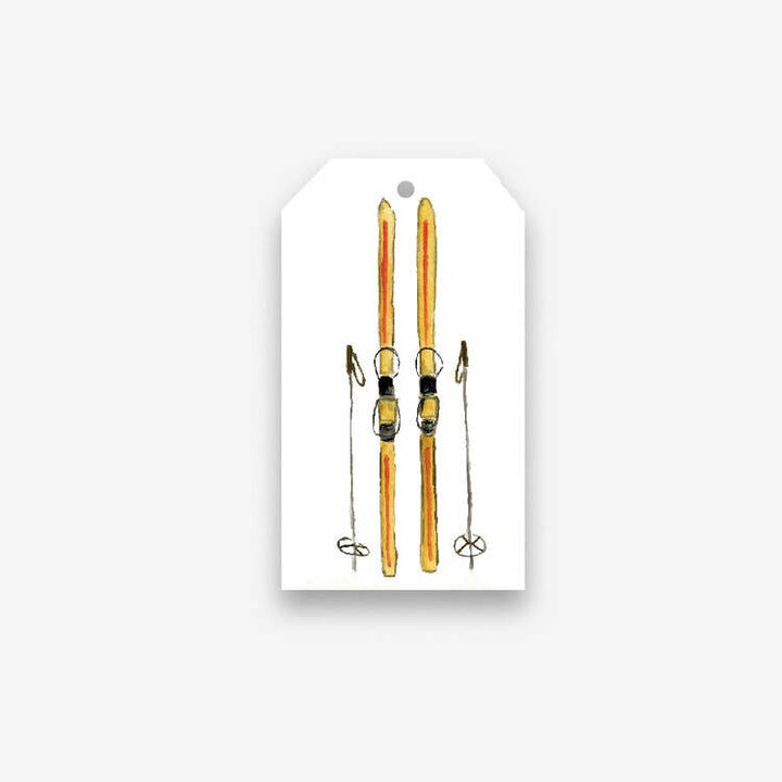 Gift Tags - Skis - Holiday