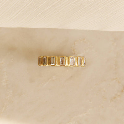 Baguette Eternity Band Ring