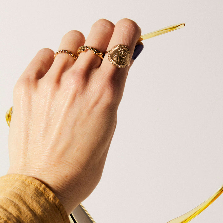 Ring-Gold Saint Anthony