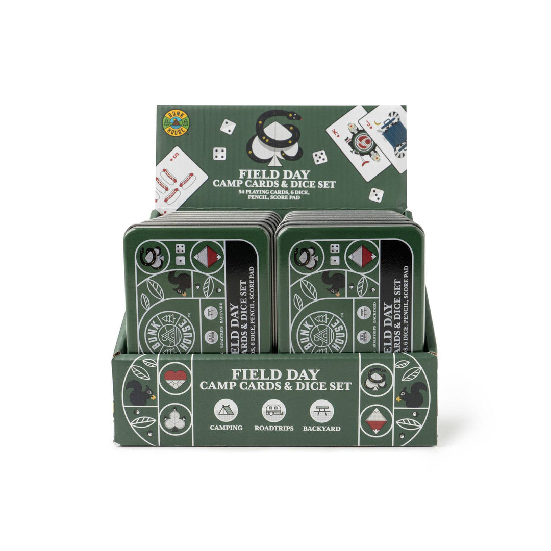 Bunk House™ Field Day Camp Cards & Dice Set