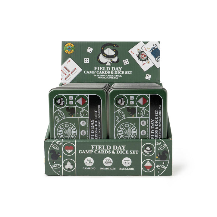 Bunk House™ Field Day Camp Cards & Dice Set