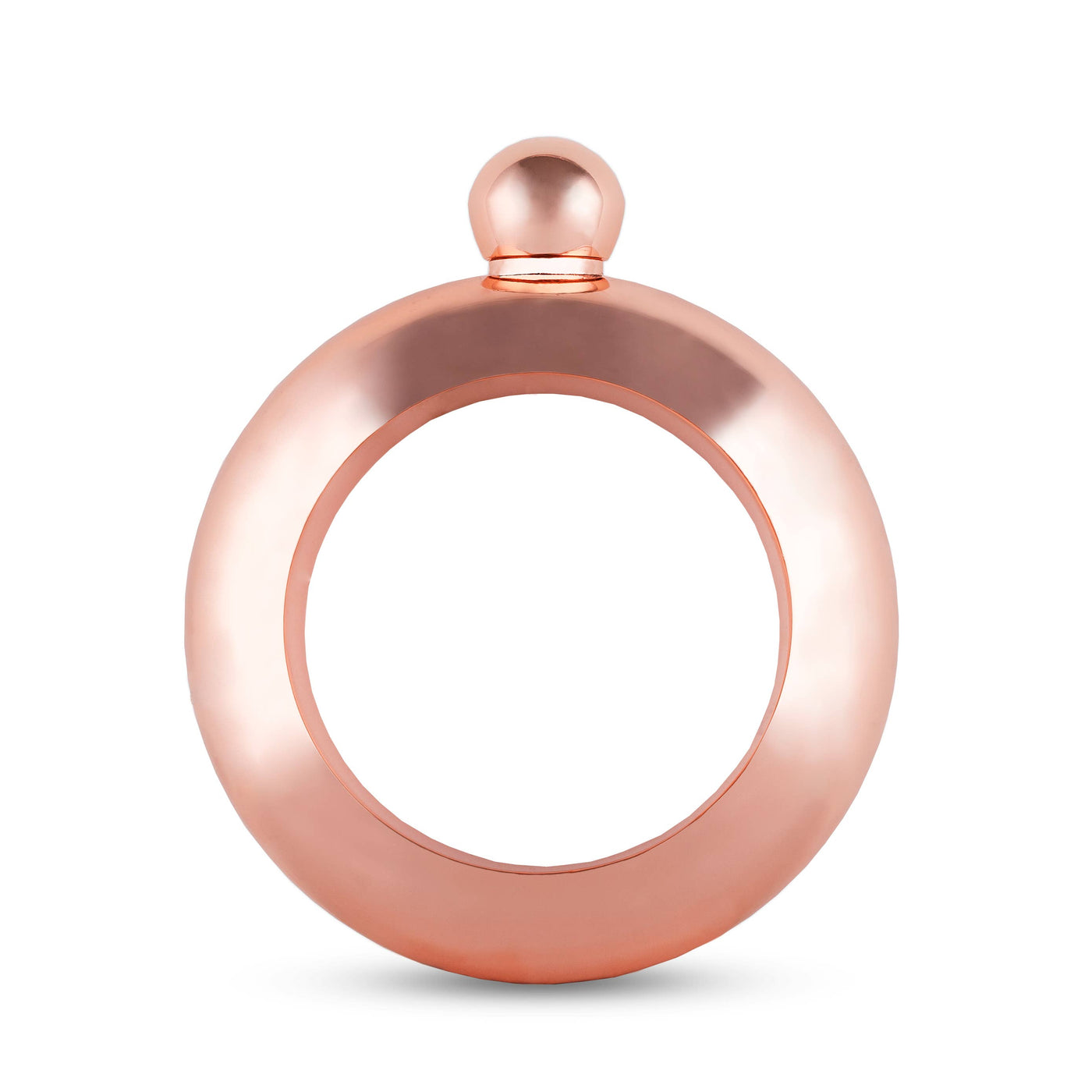 Charade Rose Gold Metal Bracelet Flask by Blush