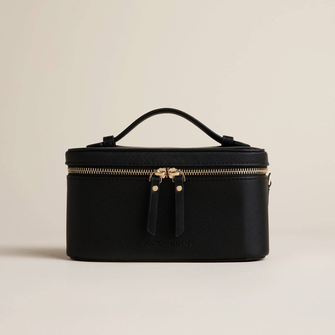 Jetsetter Train Case-Ecru Cream