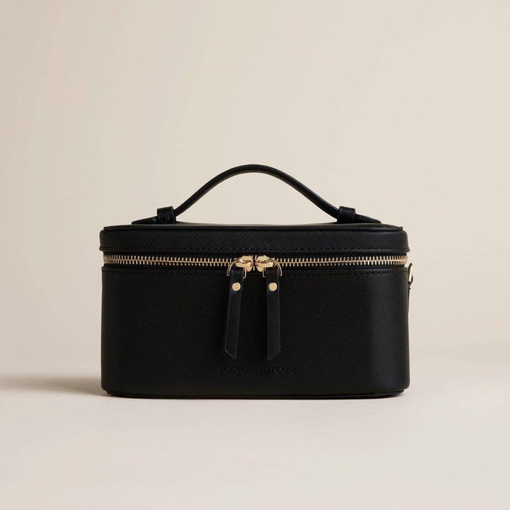 Jetsetter Train Case-Ecru Cream