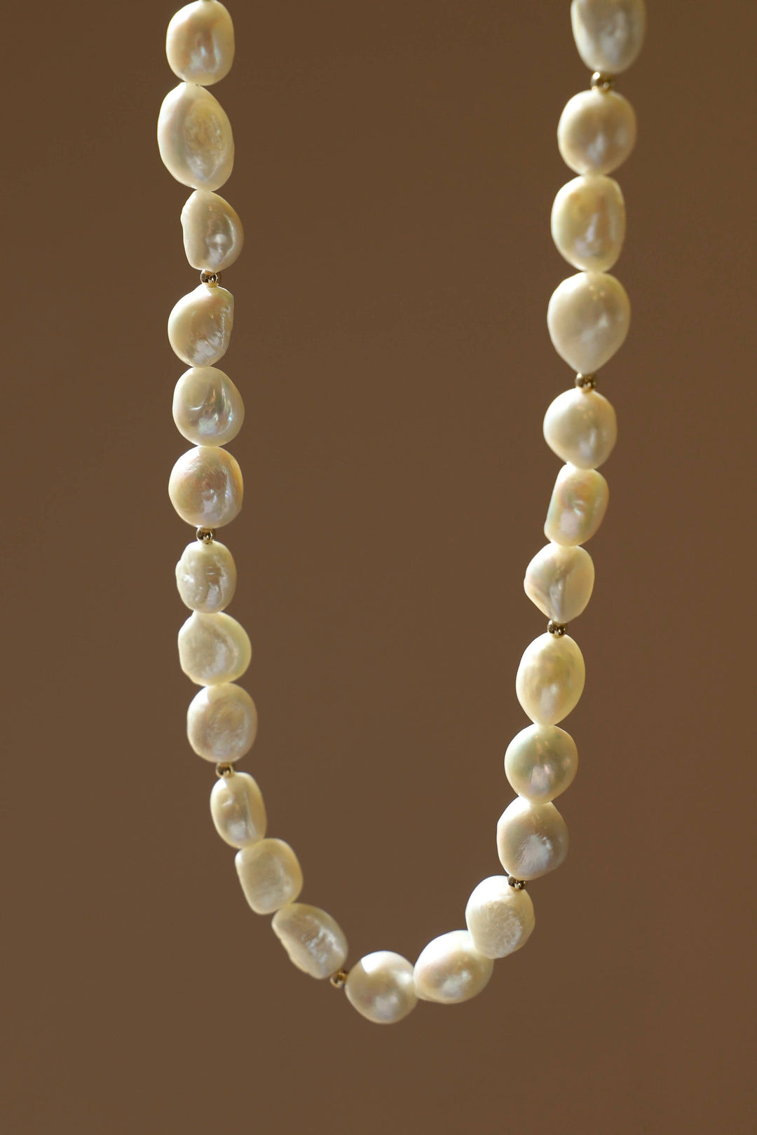 N1126 Necklace-Chunky Pearl