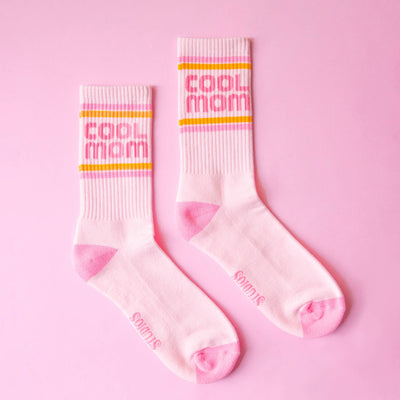 Crew Socks-Cool Mom Ribbed