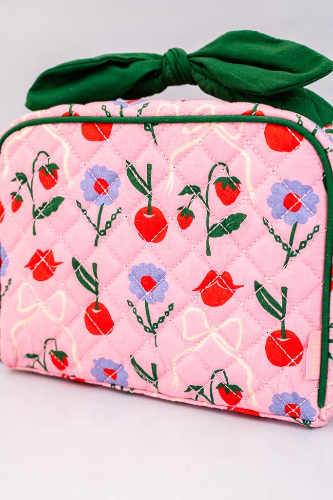 Getaway Toiletry Bag, Cherry Lips