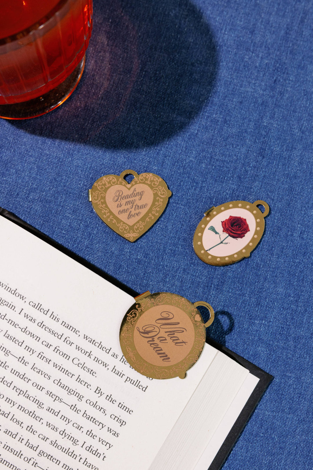 Magnetic Bookmarks, Lockets