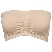 Bandeau Bra - Tube Bra with Padded Inserts