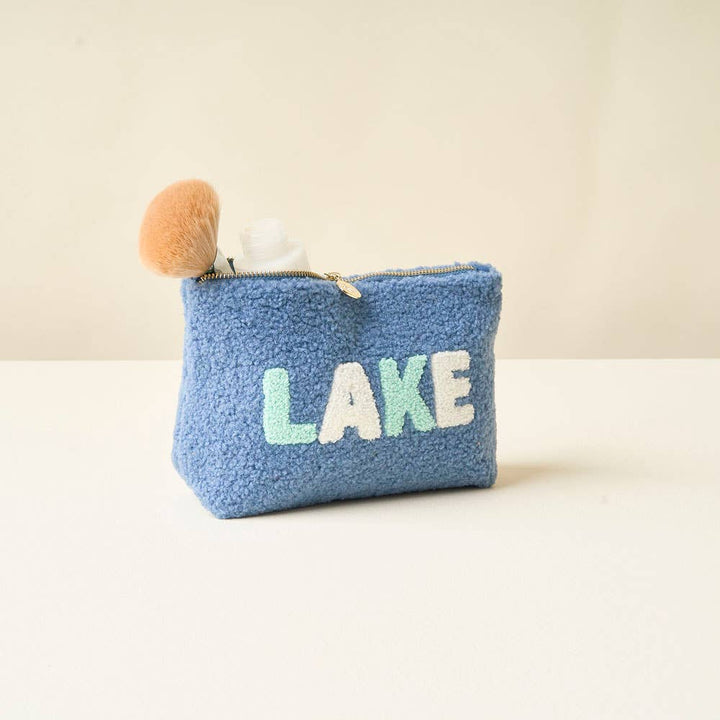 Teddy Pouch-Blue Lake