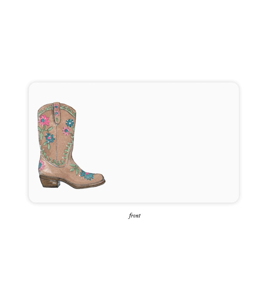 Little Notes®-Cowboy Boot Boxed Set of 85 Mini Notes