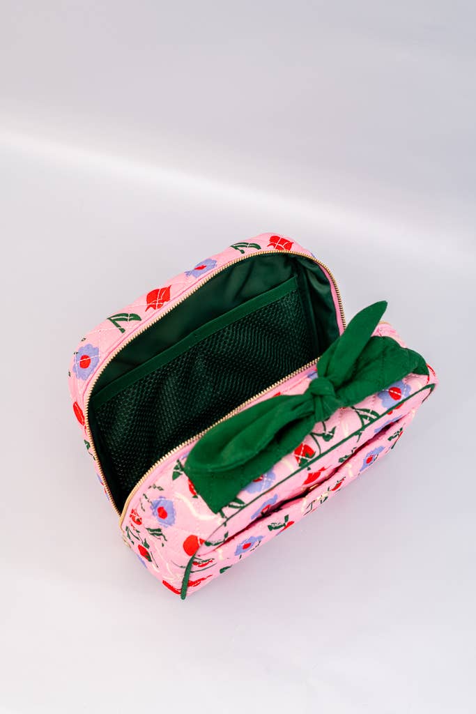 Getaway Toiletry Bag, Cherry Lips