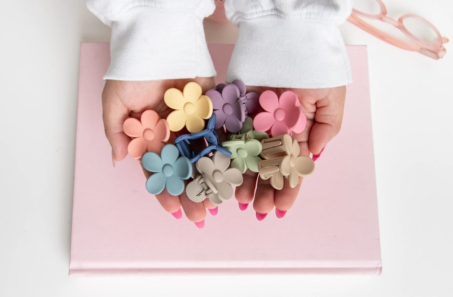 Mini Flower Claw Clip Assorted