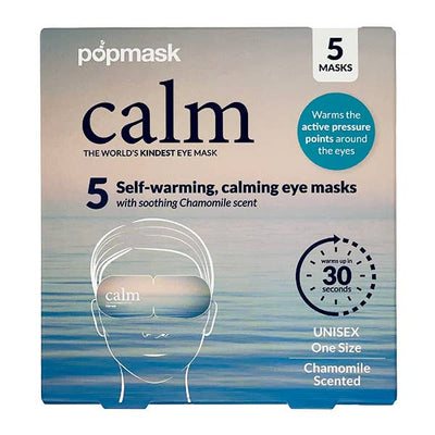 Calm Self-warming Chamomile Scented Sleep Masks (5-pack)