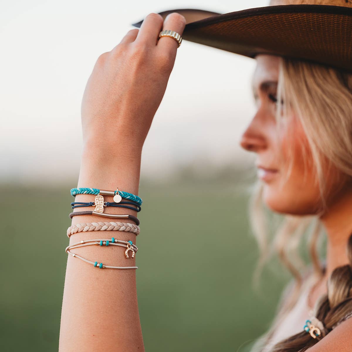 Hair Tie Bracelets-Stride