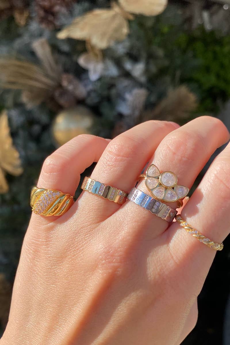 Ring-Sterling Silver Flash