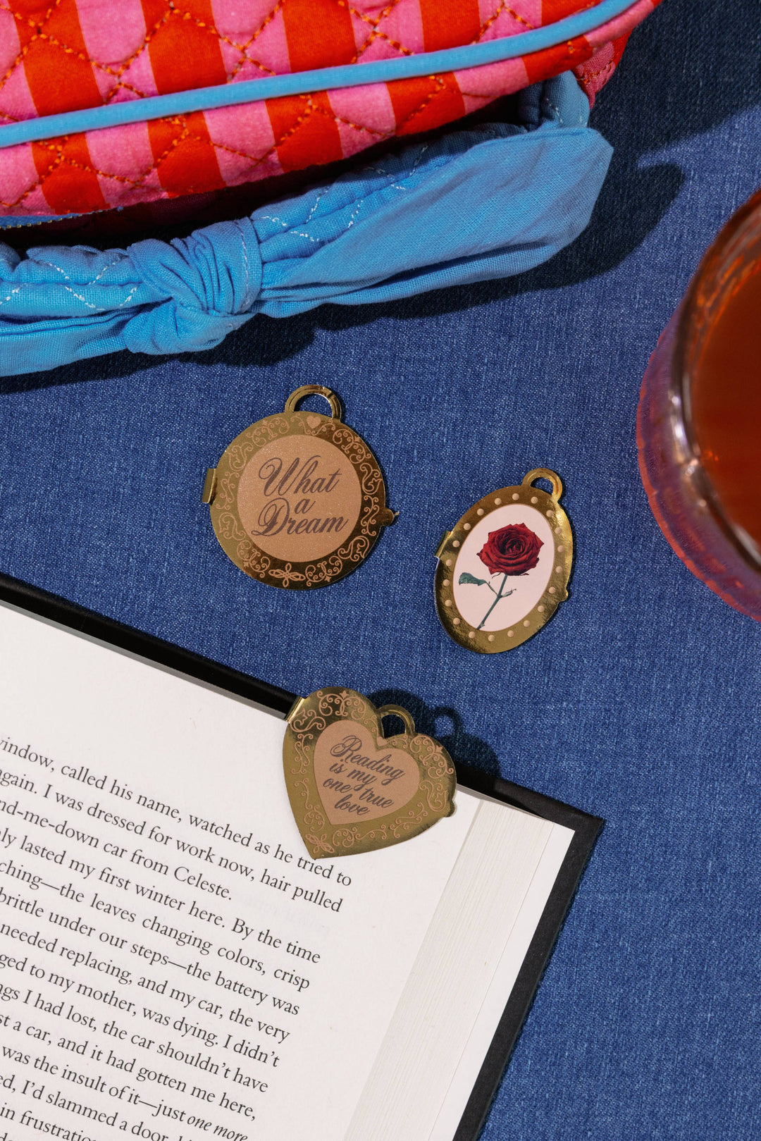 Magnetic Bookmarks, Lockets