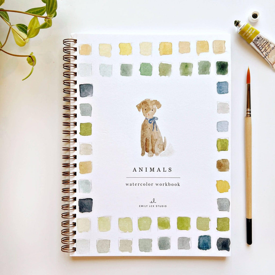 Watercolor Workbook-Animals