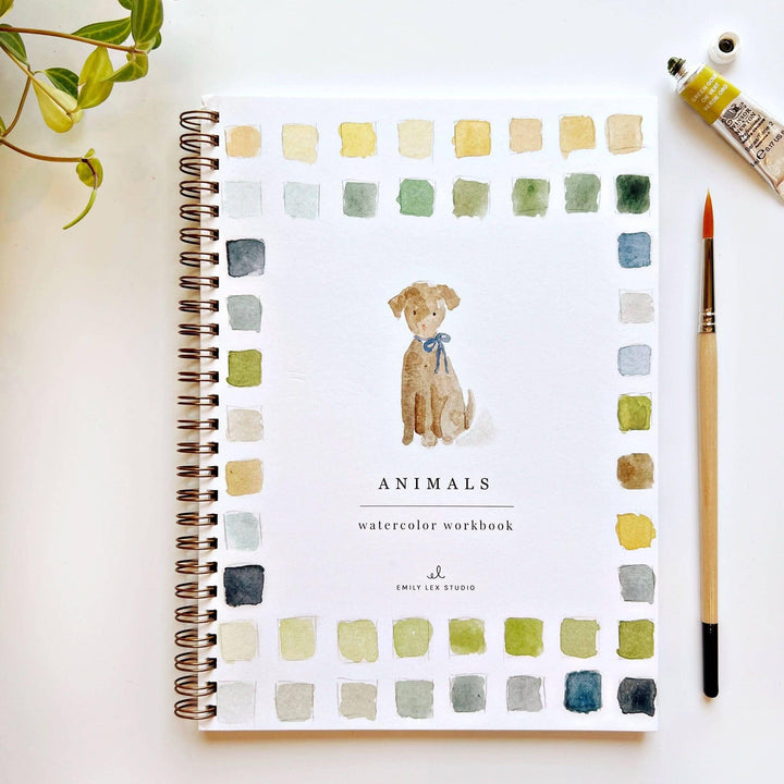 Watercolor Workbook-Animals