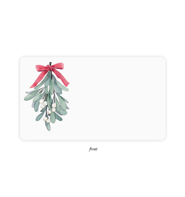 Little Notes®-Mistletoe Boxed Set of 85 Mini Notes