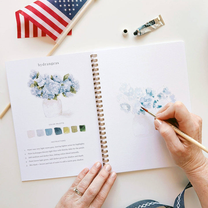 Watercolor Workbook-Americana