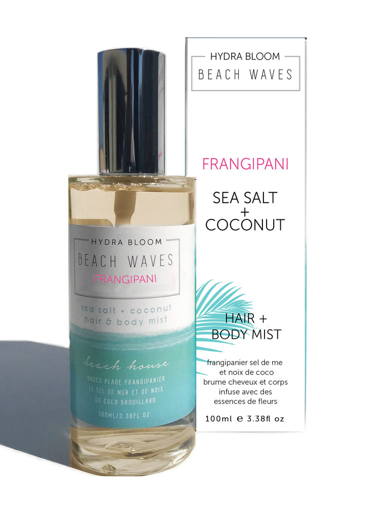 Frangipani Sea Salt Beach Waves Hair & Body Mist