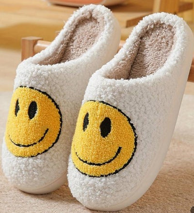 Happy Face Slippers-Assorted