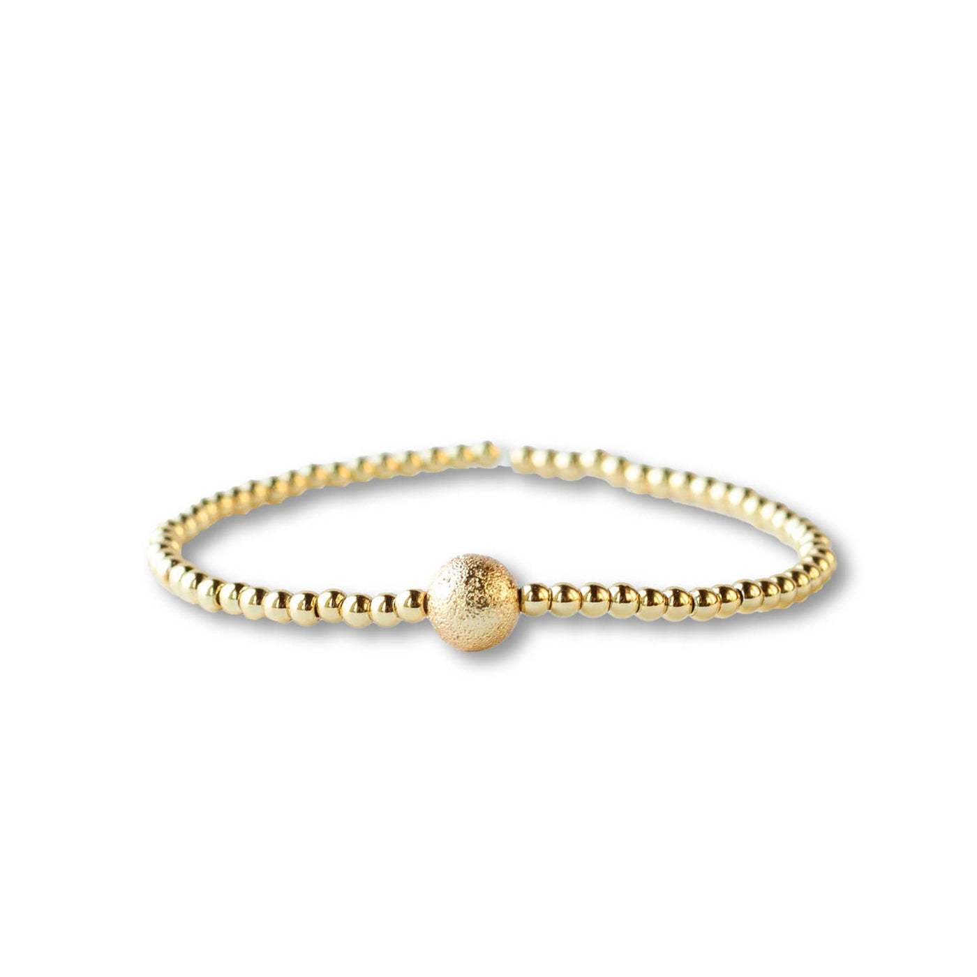 Layering Gold Stretch Bracelets-Assorted