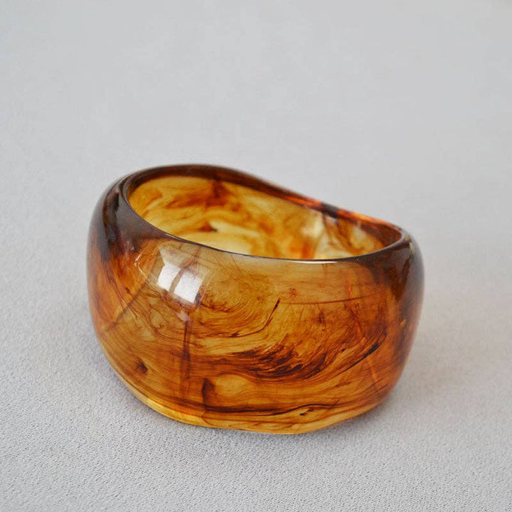 Vintage Marbled Cuff Bracelet