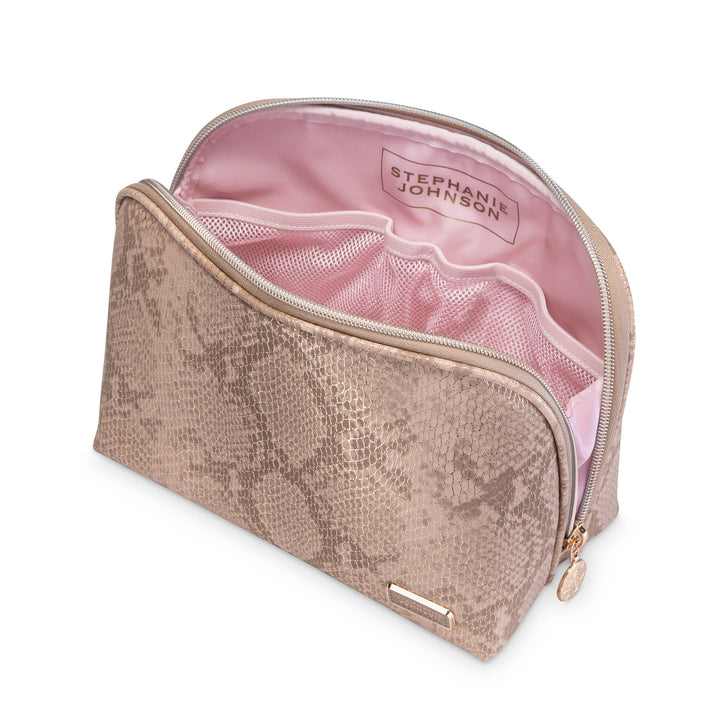 Phinda Latte Lola Makeup Bag