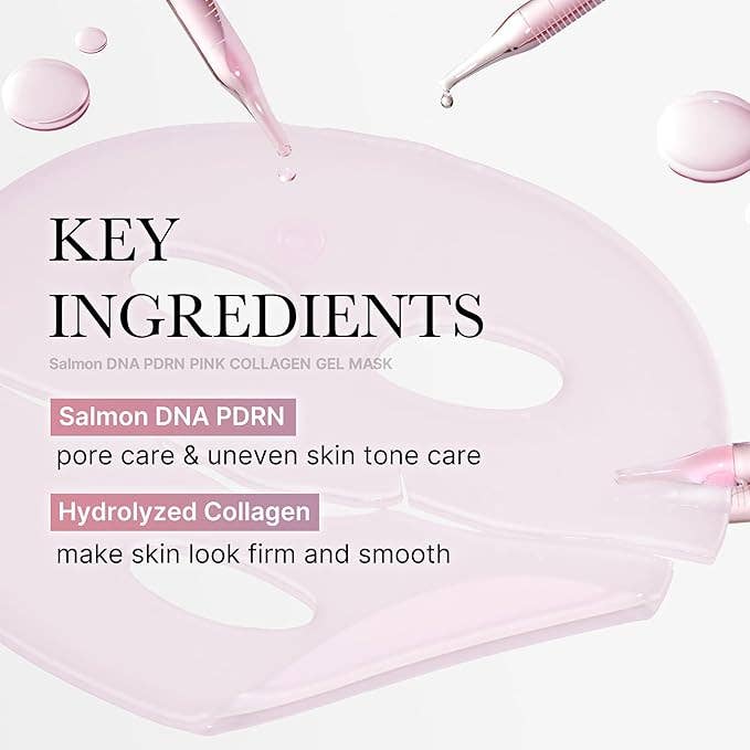 MEDICUBE Salmon DNA PDRN Pink Collagen Jelly Gel Overnight Mask 1 Sheet