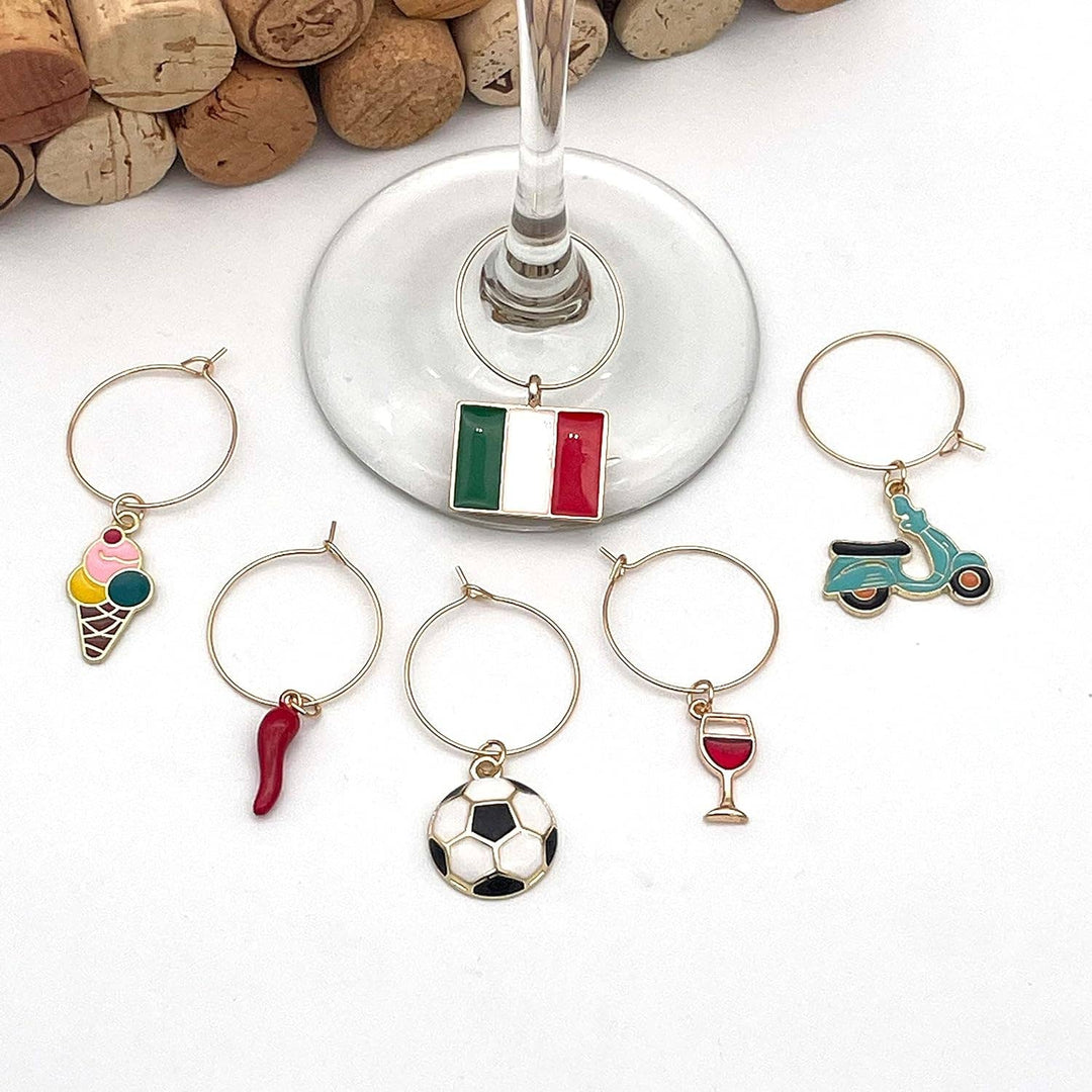 Wine Charms | Italian La Dolce Vita