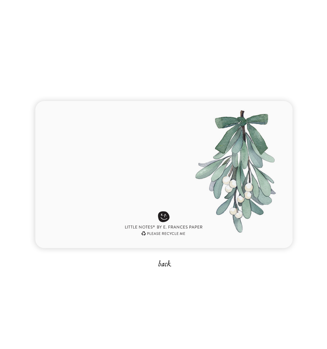Little Notes®-Mistletoe Boxed Set of 85 Mini Notes