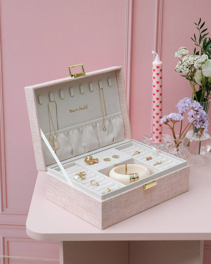 Louise-Linen Jewelry Box