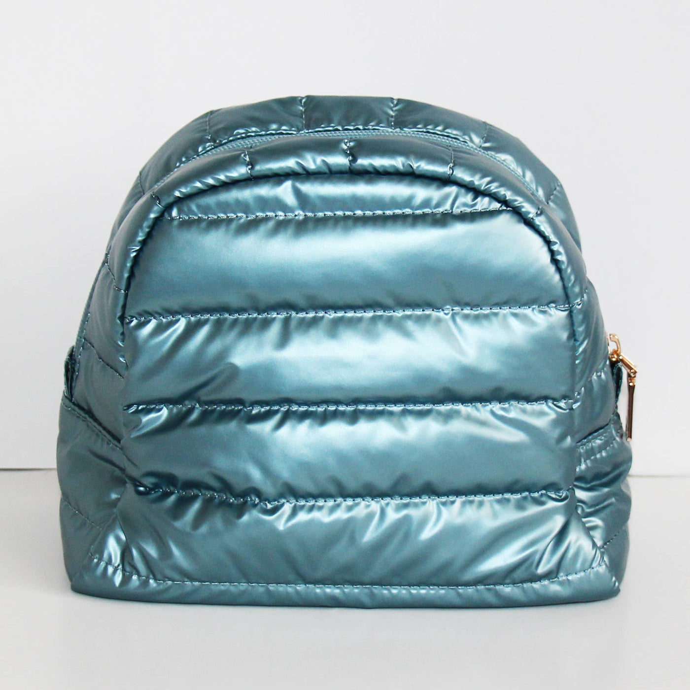 Irene Cosmetic Puffer Bag-Seafoam 