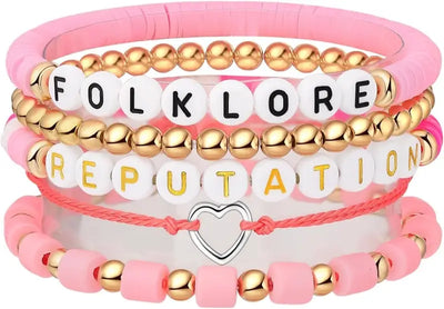 Friendship Trading Bead Bracelets for Swiftie Fans