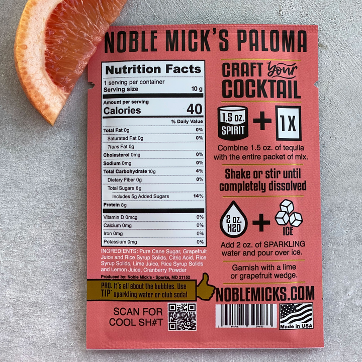 Single Serve Craft Cocktail-Paloma